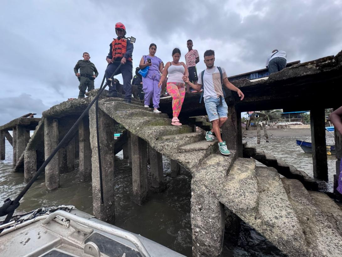 Evacuadas 4 personas que sufrieron emergencias médicas en zona rural de Buenaventura