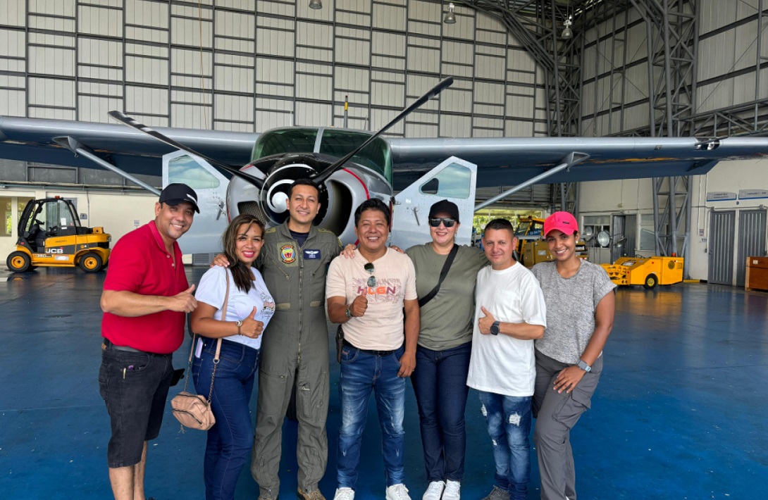 Periodistas del Amazonas conocieron capacidades de su Fuerza Aérea