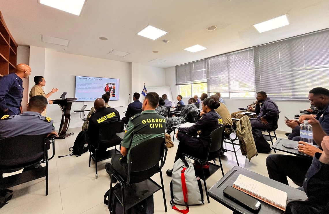 Armada de Colombia, referente internacional en formación y entrenamiento de guardacostas