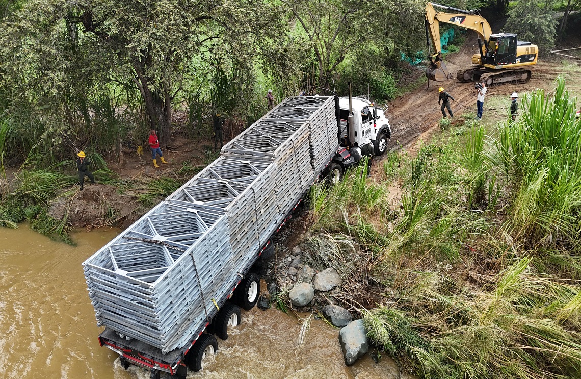 Ingenieros Militares devuelven la movilidad en Dagua, Valle del Cauca