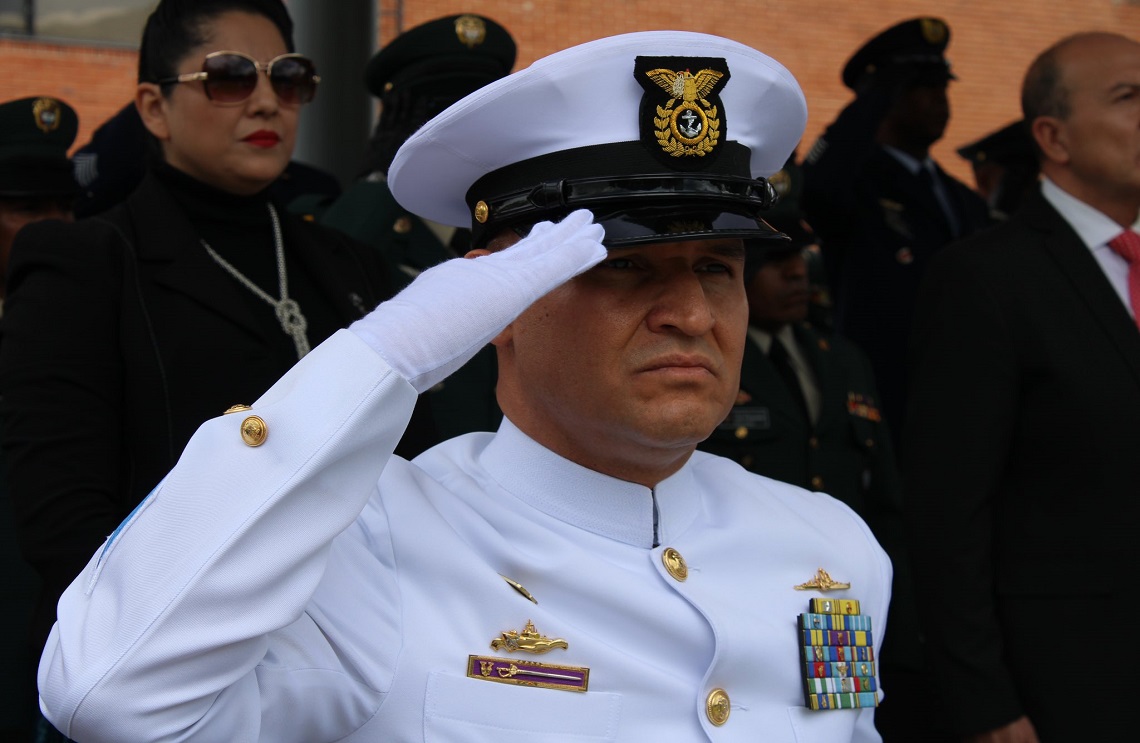 Por primera vez suboficial de la Armada de Colombia asume como Jefe Técnico de Comando Conjunto de las Fuerzas Militares