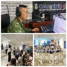Ejército Nacional, en alianza con Supergiros, apoyan el primer programa de bilingüismo en Tibú, Norte de Santander