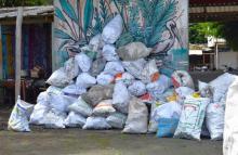 Cerca de media tonelada de residuos, fueron recolectados en playas de Juanchaco y Ladrilleros
