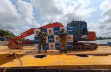Armada de Colombia continúa contrarrestando la minería ilegal en Chocó