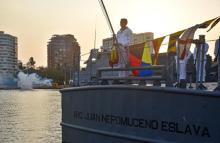 Armada de Colombia desactivó la patrullera de mar ARC "Juan Nepomuceno Eslava"