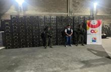 Armada de Colombia incauta mercancía de contrabando avaluada en 84 millones de pesos