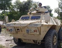 Ejército Nacional fortalece sus capacidades en el sur de Bolívar con vehículos blindados