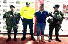 En operación militar fue capturado alias Thiago, integrante de las disidencias 'Dagoberto Ramos' y responsable de asonadas y hostigamientos contra la Fuerza Pública
