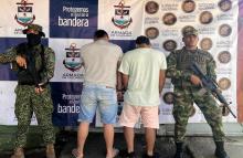 Capturados tres presuntos integrantes del GAO residual, E-48 ‘Comandos de Frontera’