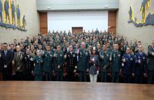 52 suboficiales de las Fuerzas Militares de Colombia y Brasil inician el PISAJ-2024
