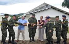 Embajada de los Estados Unidos entrega obra de infraestructura al Ejército Nacional, en Cúcuta, Norte de Santander
