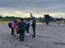 En aeronave C-208 Caravan fue trasladada menor indígena hasta Yopal, Casanare