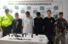  Capturan implicados en el asesinato de un suboficial del Ejército Nacional en el suroeste antioqueño