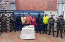 Tres presuntos integrantes del grupo de delincuencia Los de la M, capturados por extorsión en Barrancabermeja