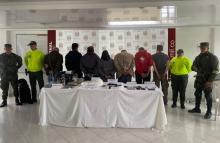 Ejército y Policía desarticulan grupo de delincuencia común organizada en Cota