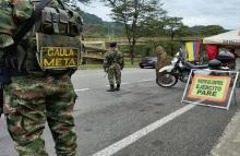 Con seguridad del Ejército, puente festivo fue tranquilo en el Meta