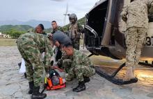 Tras combate el Ejército Nacional capturó a 3 presuntos integrantes de las Autodefensas Conquistadoras de la Sierra Nevada