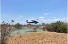 Despliegue de la Fuerza Aérea Colombiana para combatir incendios en el país