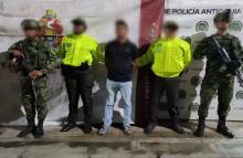 En Segovia, Antioquia, Ejército y Policía capturaron a presunto cabecilla del GAO ELN