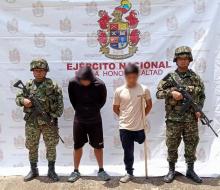 Ejército Nacional captura en Carurú a presuntos criminales encargados del reclutamiento forzado de menores en el Vaupés