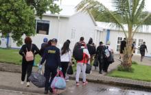 En aguas de San Andrés Isla, 22 migrantes irregulares rescatados por la Armada de Colombia 