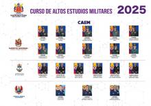 19 Oficiales de las Fuerzas Militares fueron seleccionados para adelantar el Curso de Altos Estudios Militares