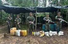 Desde el Guaviare, Ejército Nacional evita que más de 60.000 dosis de coca salgan a las calles del mundo