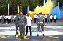 Ingreso del Escuadrón Alfa: el primer curso de Soldados Profesionales de la Fuerza Aérea Colombiana