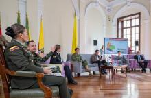 Foro ‘Beneficios del servicio militar obligatorio’ en el Salón Constitución del Congreso de la República.