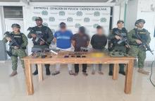 Armada de Colombia captura tres presuntos integrantes del GAO Clan del Golfo