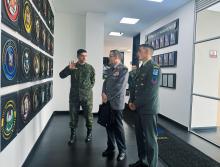 Delegación de la Academia Militar del Ejército de Portugal visita Colombia 