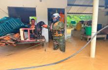 Ejército Nacional atiende a las familias damnificadas por las inundaciones en Casanare