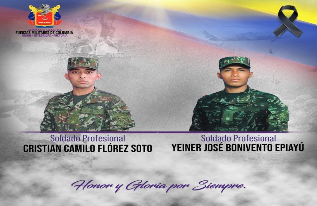 Soldados asesinados en el huila