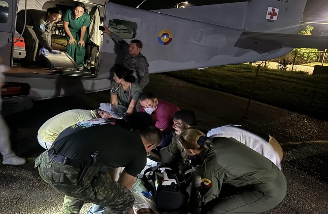 Una mujer con complicaciones médicas fue evacuada de la Macarena a Florencia, Caquetá
