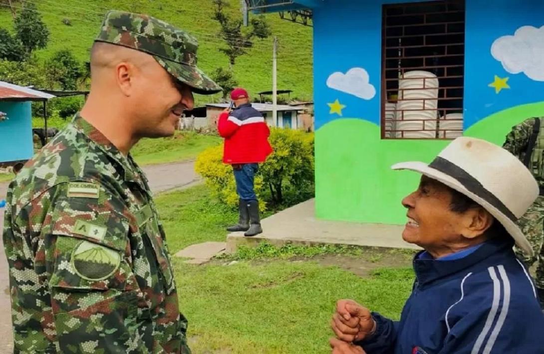 Ejército Nacional llega a San José de las Hermosas con una jornada de apoyo al desarrollo