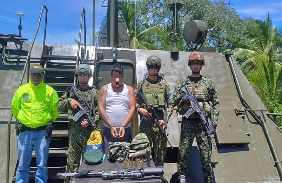 Un capturado, un menor recuperado y la incautación de un fusil antiaéreo deja ofensiva contra disidencias ‘Jaime Martínez’ en Buenaventura