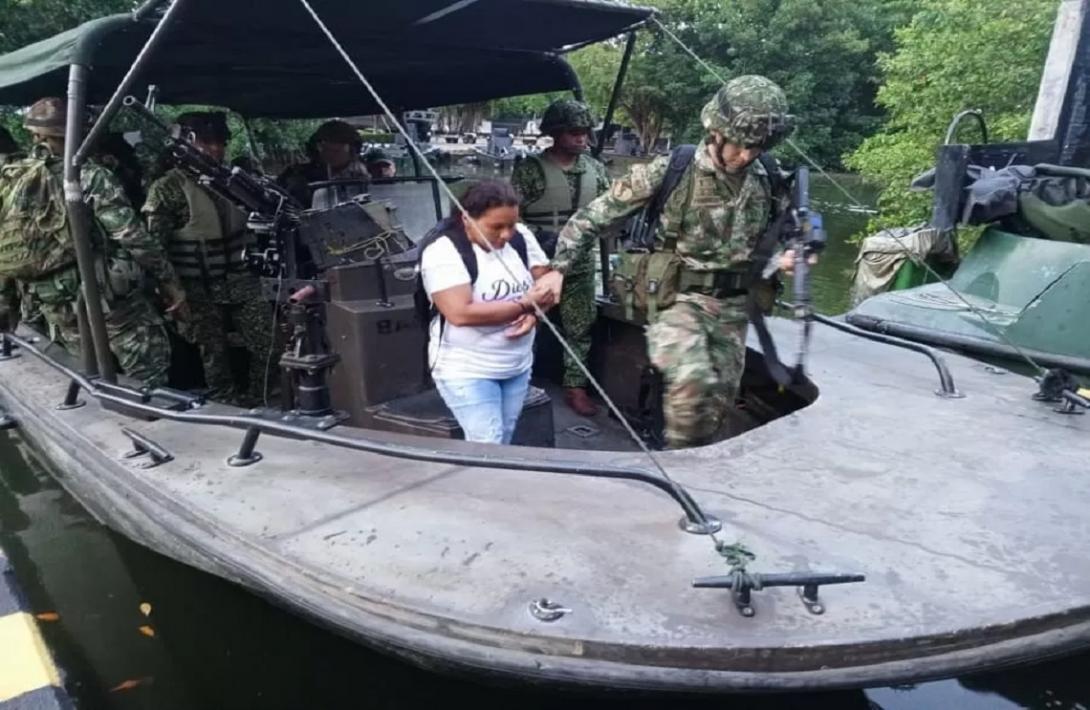 El Ejército Nacional capturó a mujer cabecilla del GAO Clan del Golfo en Unguía, Chocó