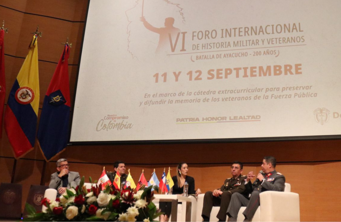 Colombia, anfitrión del Foro Internacional de Historia Militar y Veteranos