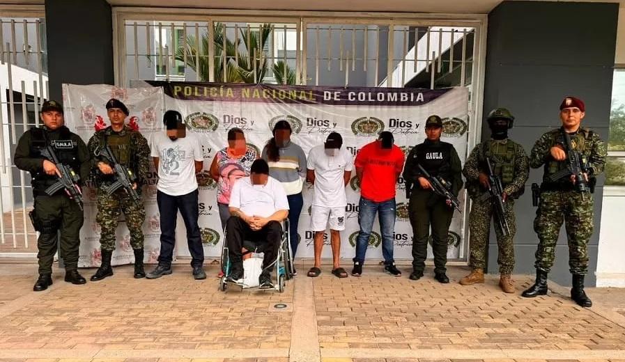 En Villavicencio, Ejército capturó a 6 personas y desarticuló organización de extorsionistas