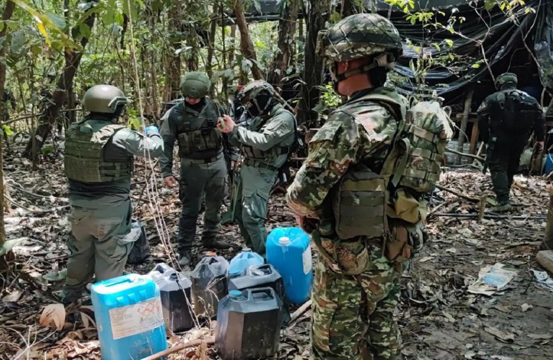 Contundente golpe al narcotráfico en Putumayo