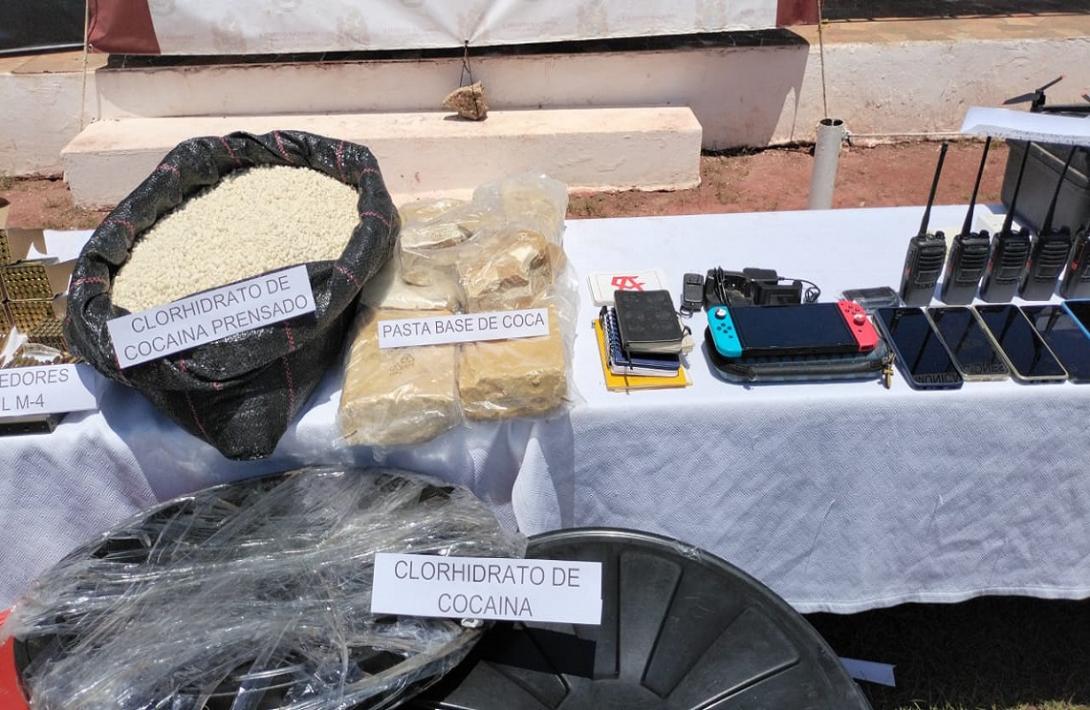 Desmantelado laboratorio que producía cerca de tonelada y media de clorhidrato de cocaína en Vichada