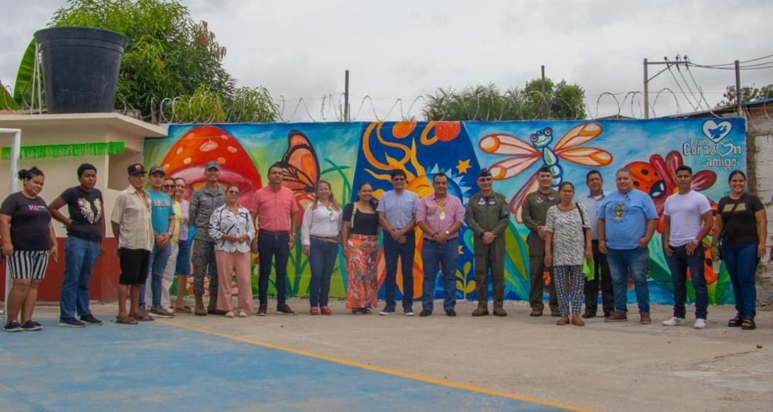 Escuela la Consolata de Puerto Salgar fue beneficiada con el Plan Corazón Amigo