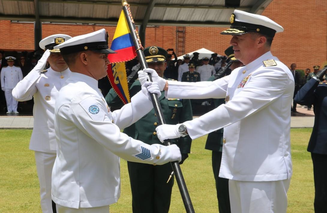 Por primera vez suboficial de la Armada de Colombia asume como Jefe Técnico de Comando Conjunto de las Fuerzas Militares