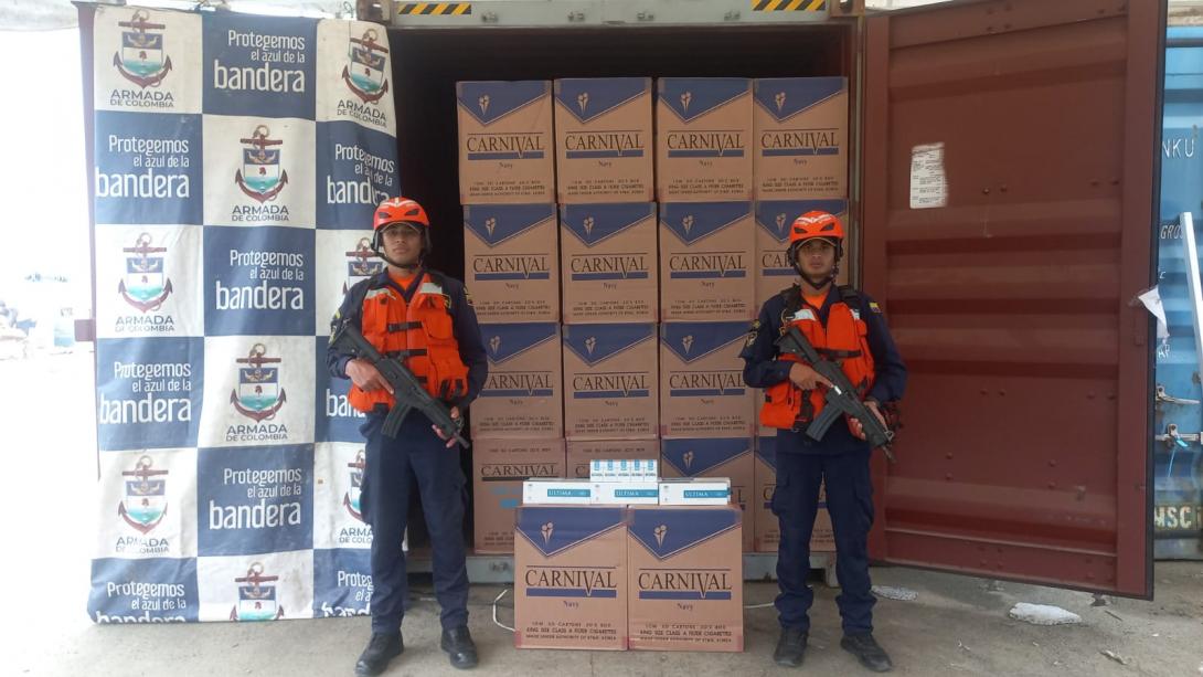 Incautada mercancía de contrabando avaluada en más de mil millones de pesos