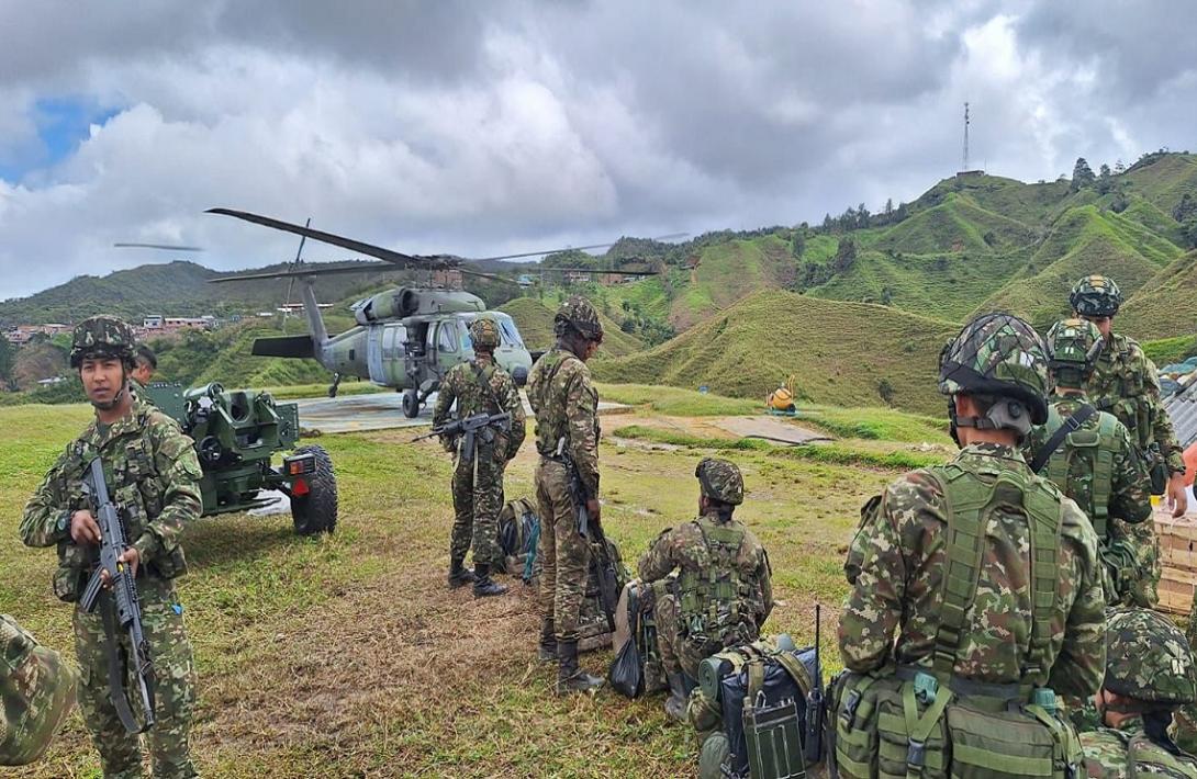 El Ejército Nacional reitera su compromiso en la consolidación y estabilización del nordeste antioqueño, especialmente en Anorí.