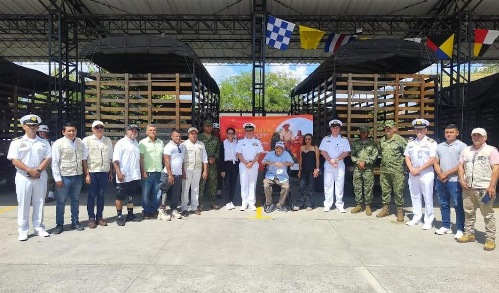 En el municipio de Corozal – Sucre, 'Una Vaca por la Paz', durante el 2024 ha beneficiado a 17 Infantes de Marina Profesionales. 