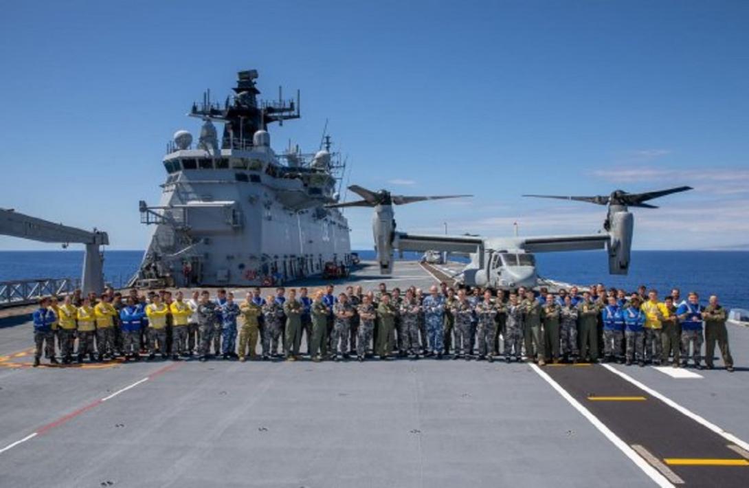 The participation of the Colombian Navy in the RIMPAC naval